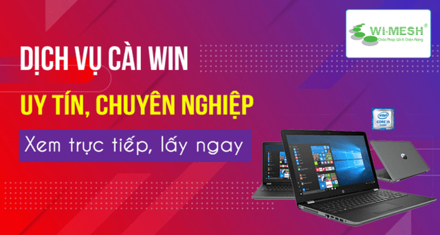 Dịch vụ cài win cho máy tính/laptop
